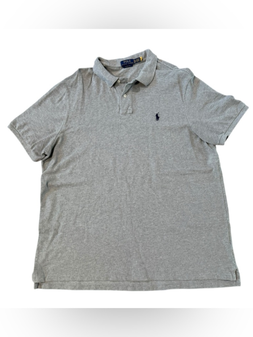 Polo Ralph Lauren Grey Polo Shirt Size XXL